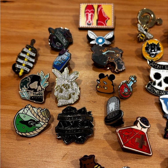 Assorted Enamel Pin Collection - Picture 2 of 4